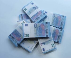 Counterfeit euro note for sale